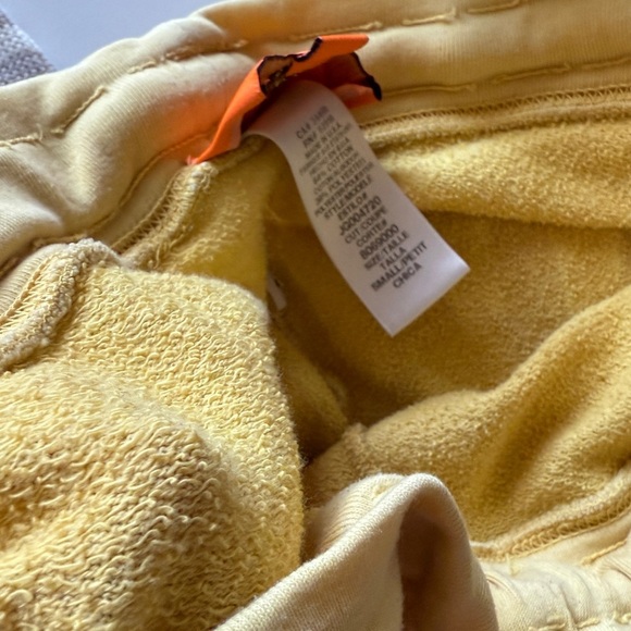 JUICY USA Vintage Terry Sweatpants Butter Soft Yellow Women’s Size Small - Picture 7 of 9